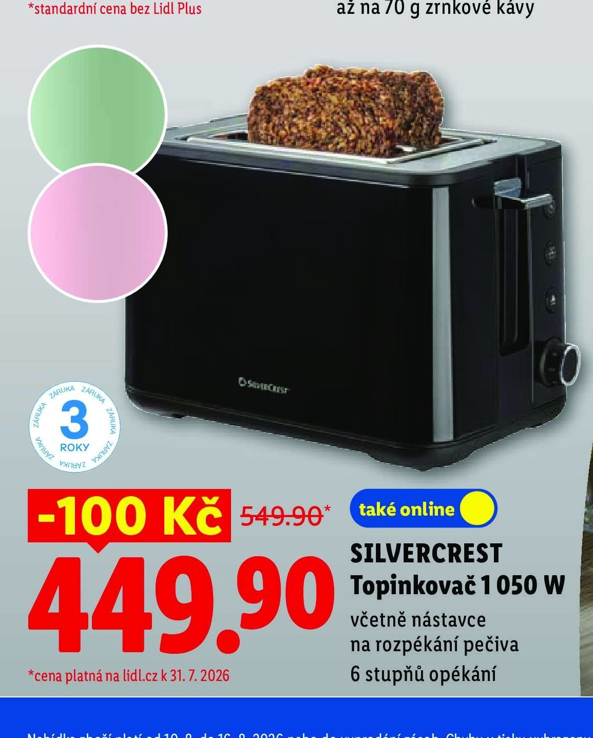 SILVERCREST Topinkovač 1 050 W