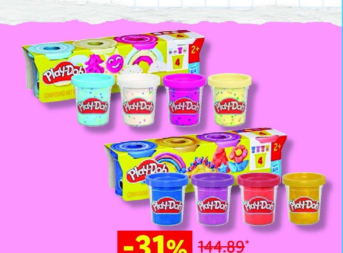 PLAY DOH Sada plastelíny 4x 85 g