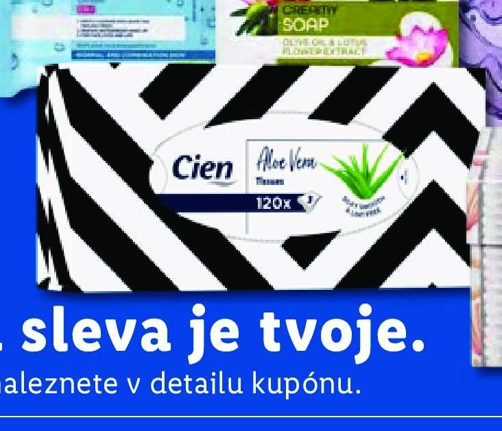 Cien Aloe Vera Tissues