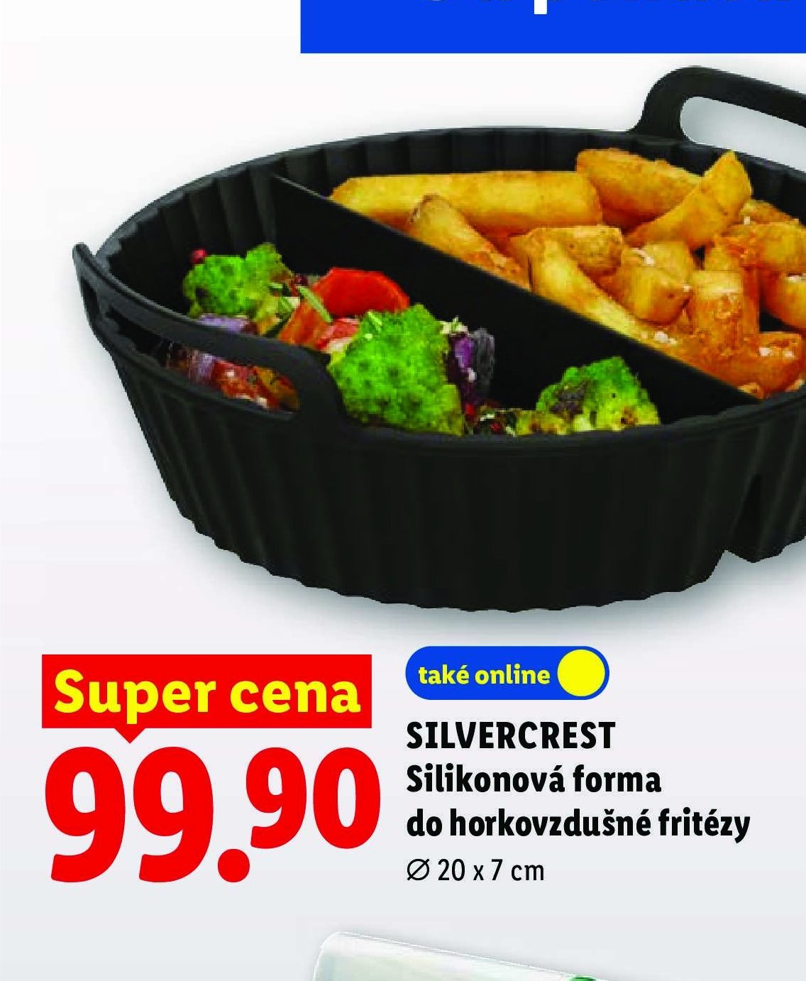 SILVERCREST Silikonová forma do horkovzdušné fritézy