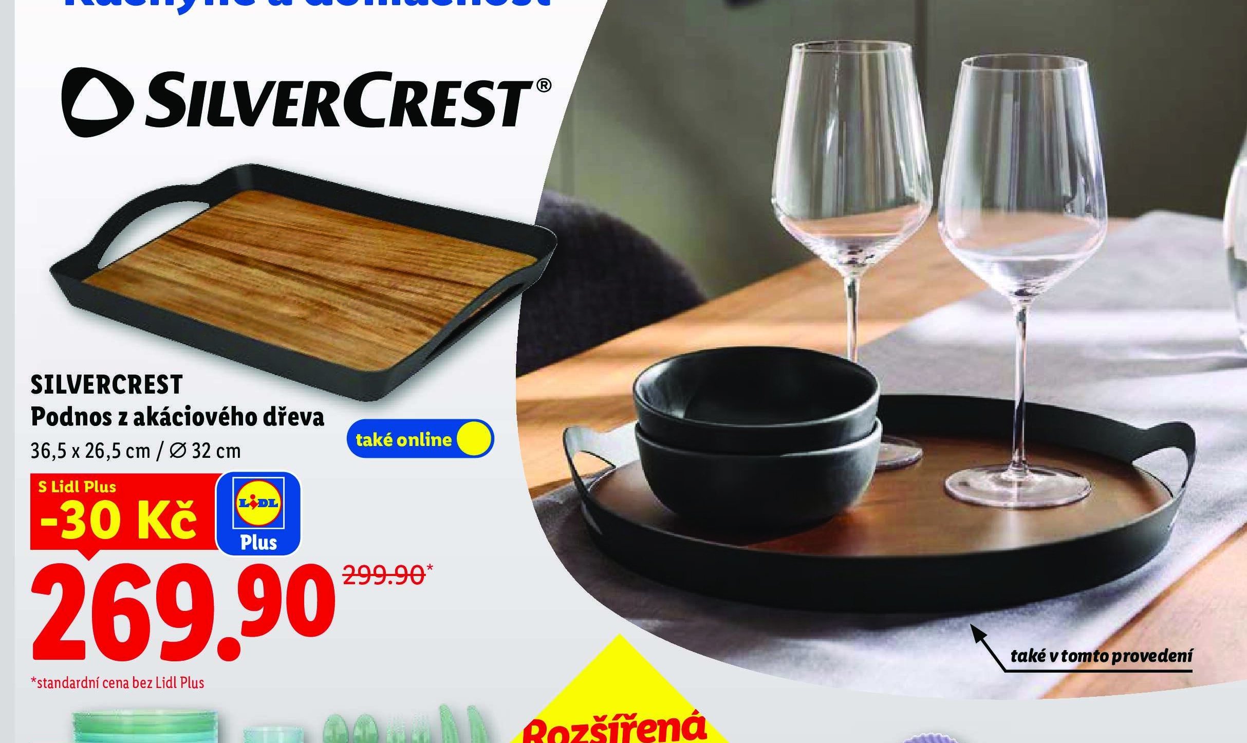 SILVERCREST Podnos z akáciového dřeva