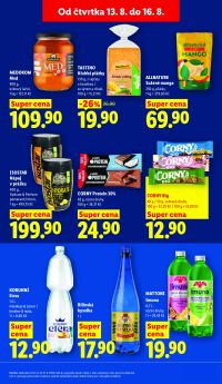 akční leták Lidl 13.8.2026-16.8.2026