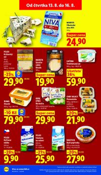 akční leták Lidl 13.8.2026-16.8.2026
