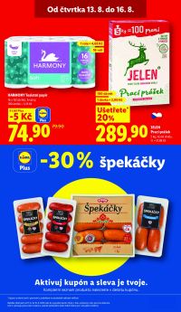 akční leták Lidl 13.8.2026-16.8.2026