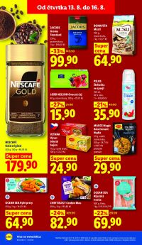 akční leták Lidl 13.8.2026-16.8.2026