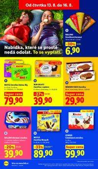 akční leták Lidl 13.8.2026-16.8.2026