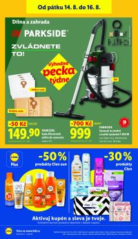 akční leták Lidl 13.8.2026-16.8.2026