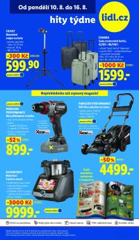 akční leták Lidl 13.8.2026-16.8.2026