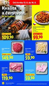 akční leták Lidl 13.8.2026-16.8.2026