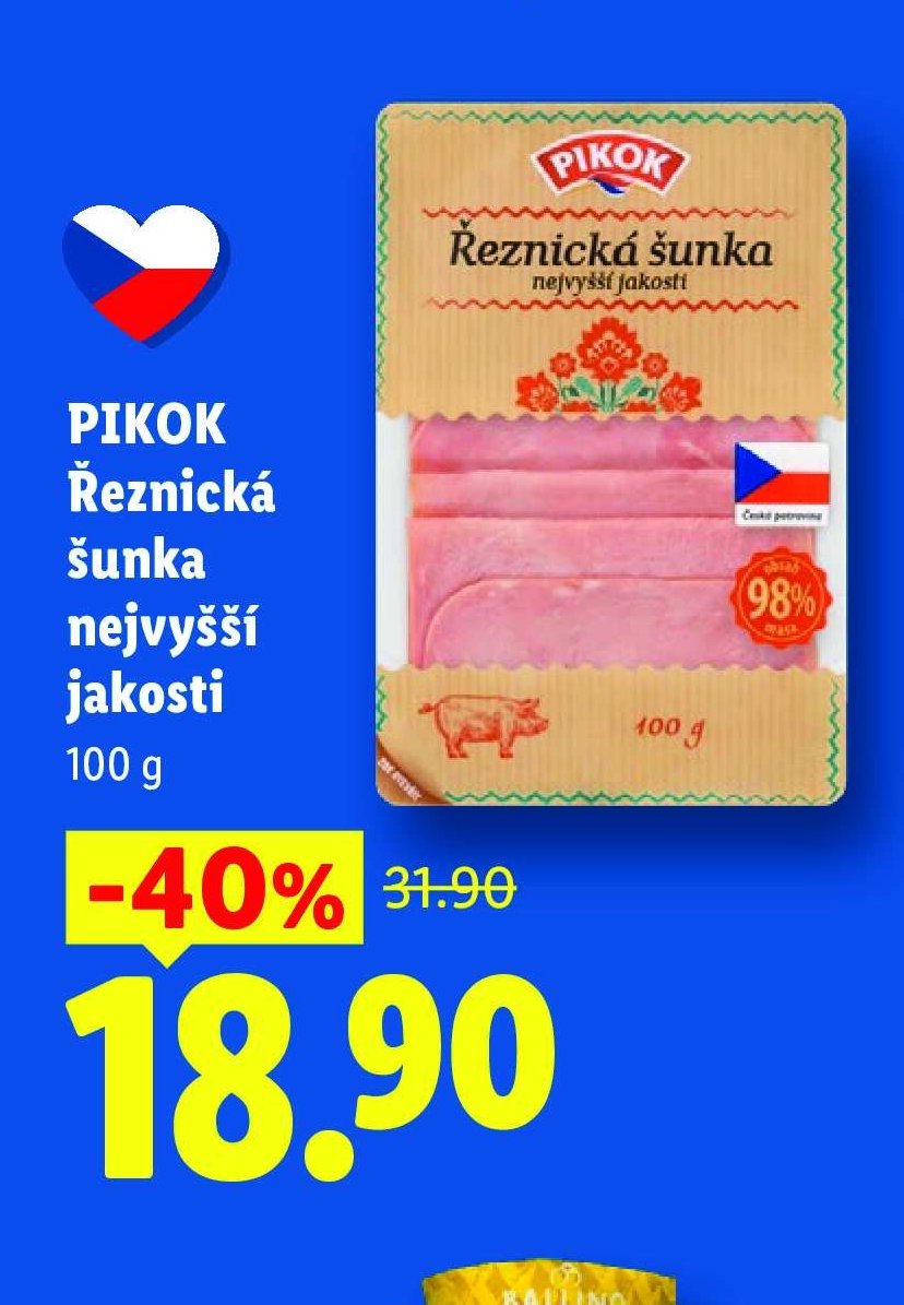 PIKOK Řeznická šunka