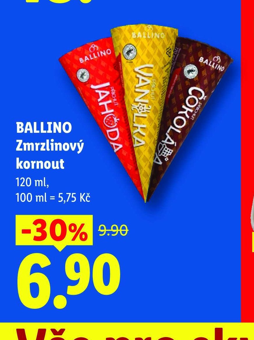 BALLINO Zmrzlinový kornout