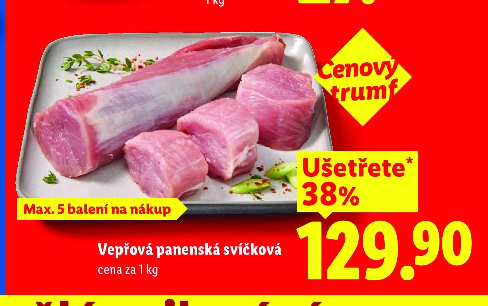 Vepřová panenská svíčková