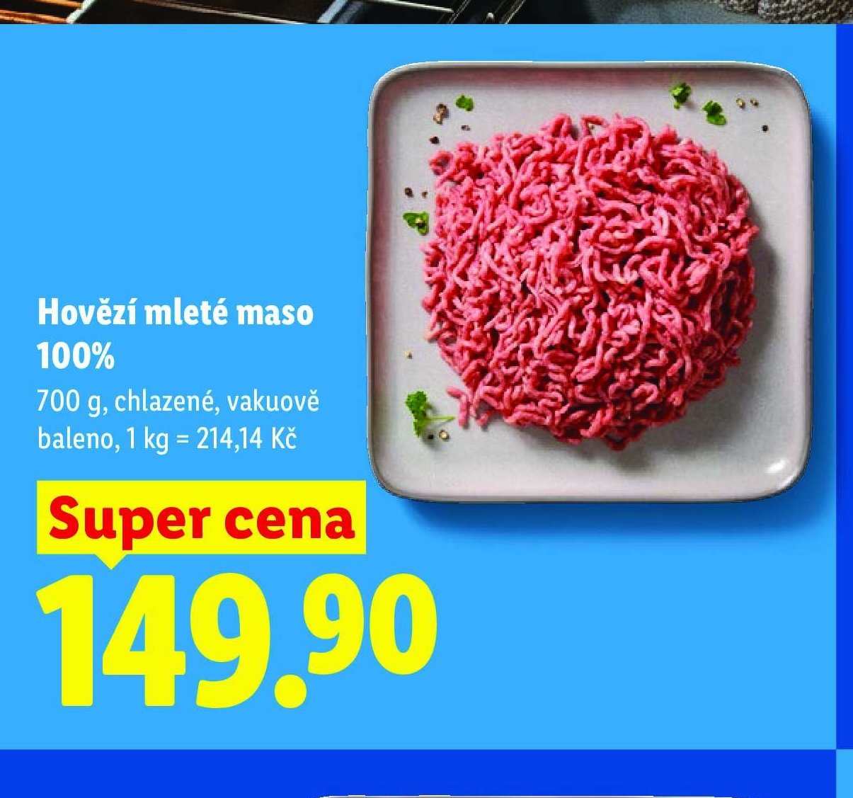 Hovězí mleté maso 100%