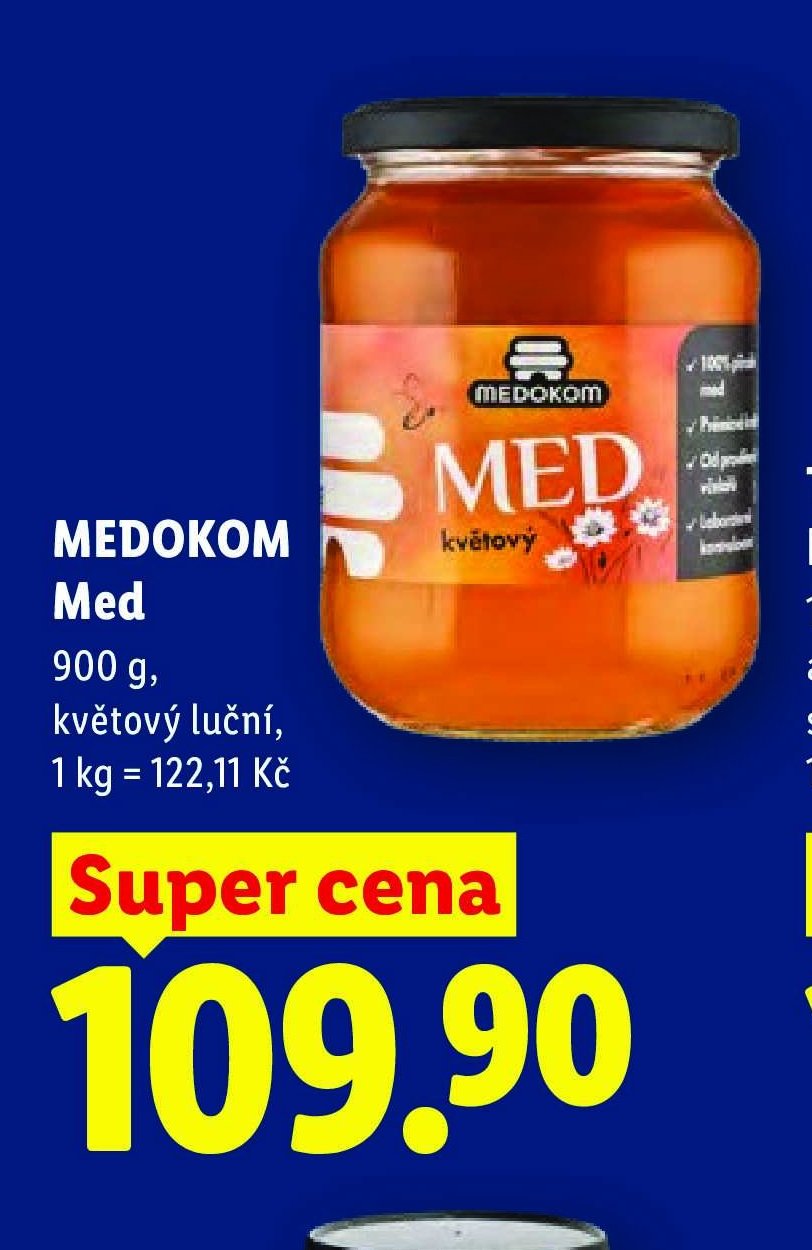 MEDOKOM Med 900 g