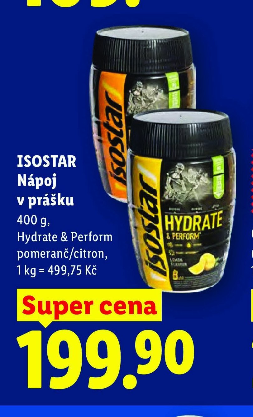 ISOSTAR Nápoj v prášku 400 g