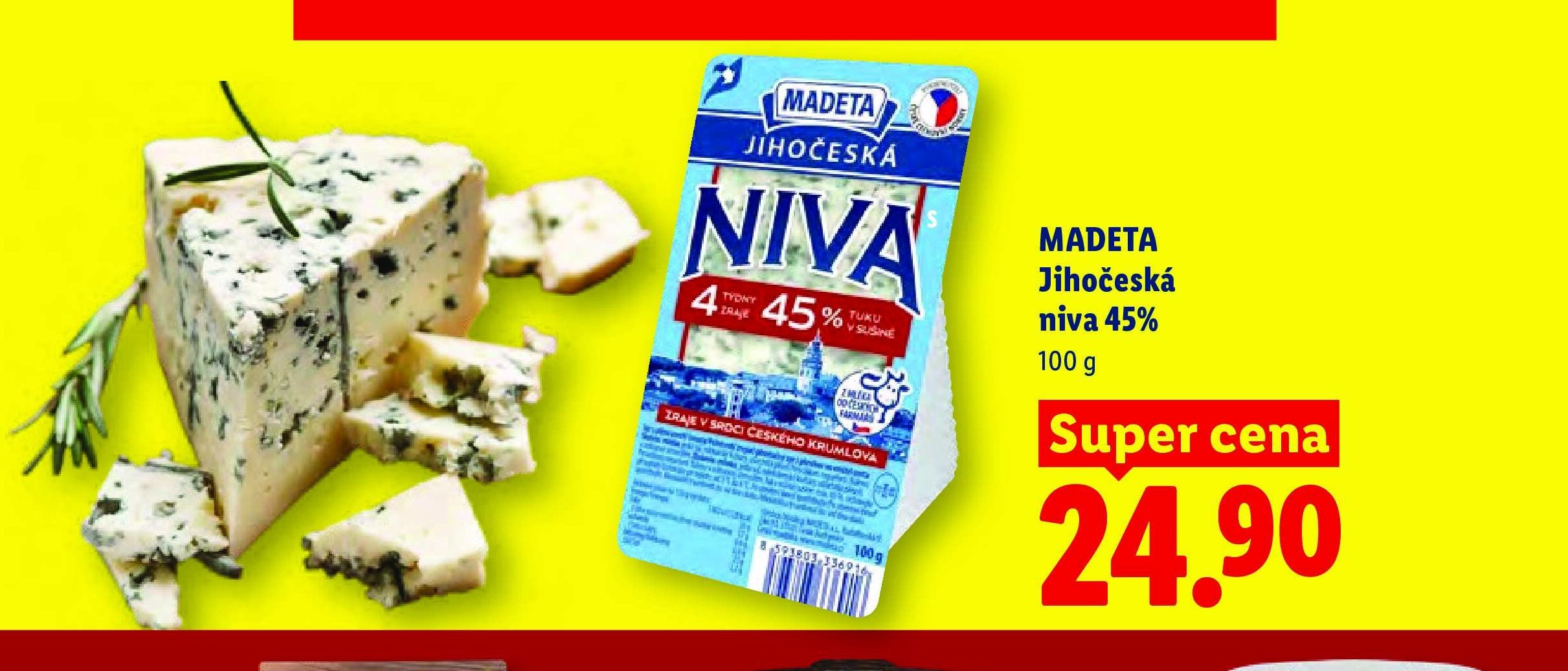 MADETA Jihočeská niva 45%