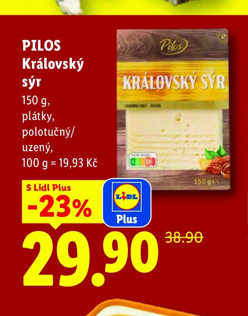 Pilos Královský sýr