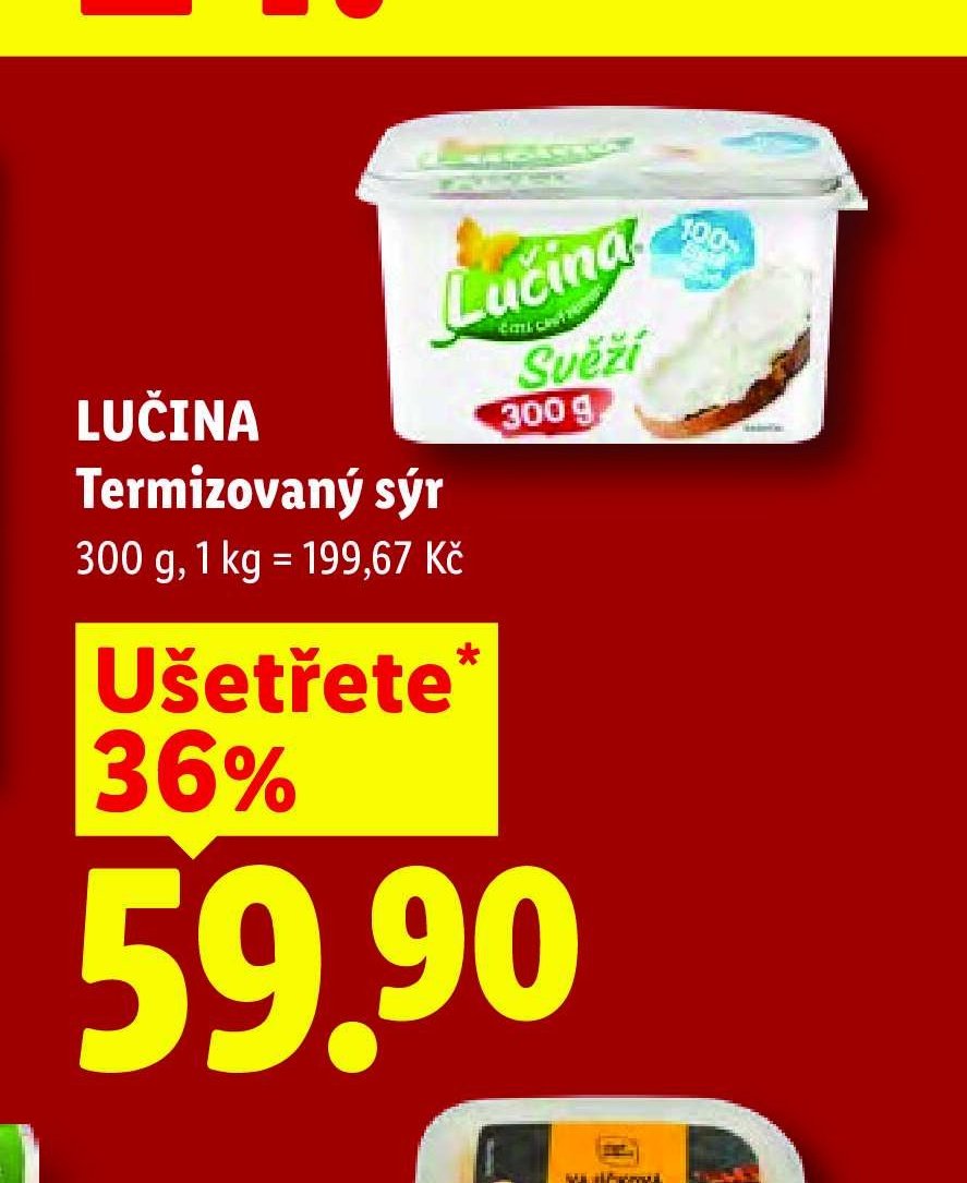 LUČINA Termizovaný sýr