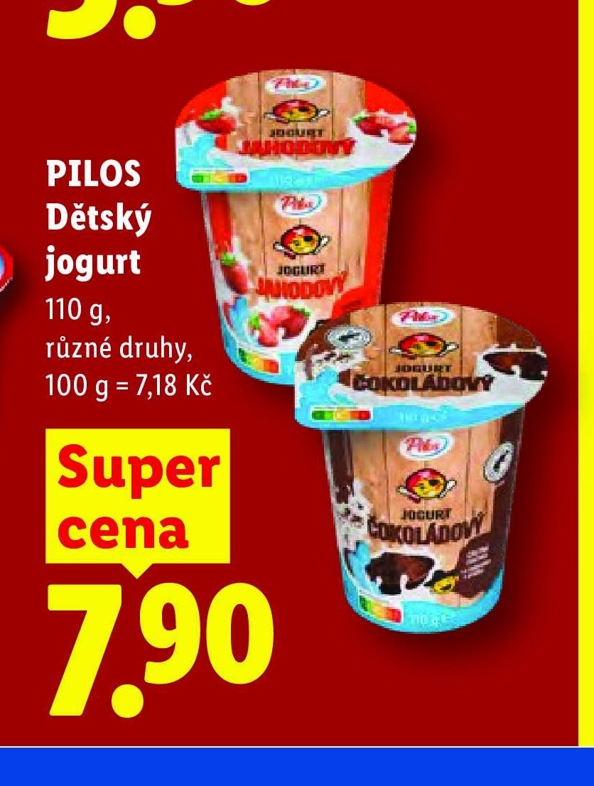 PILOS Dětský jogurt