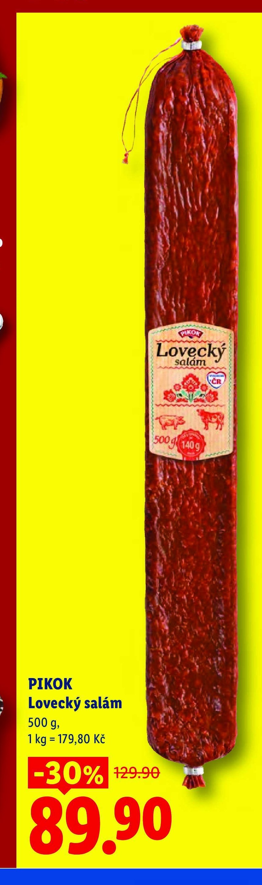 PIKOK Lovecký salám