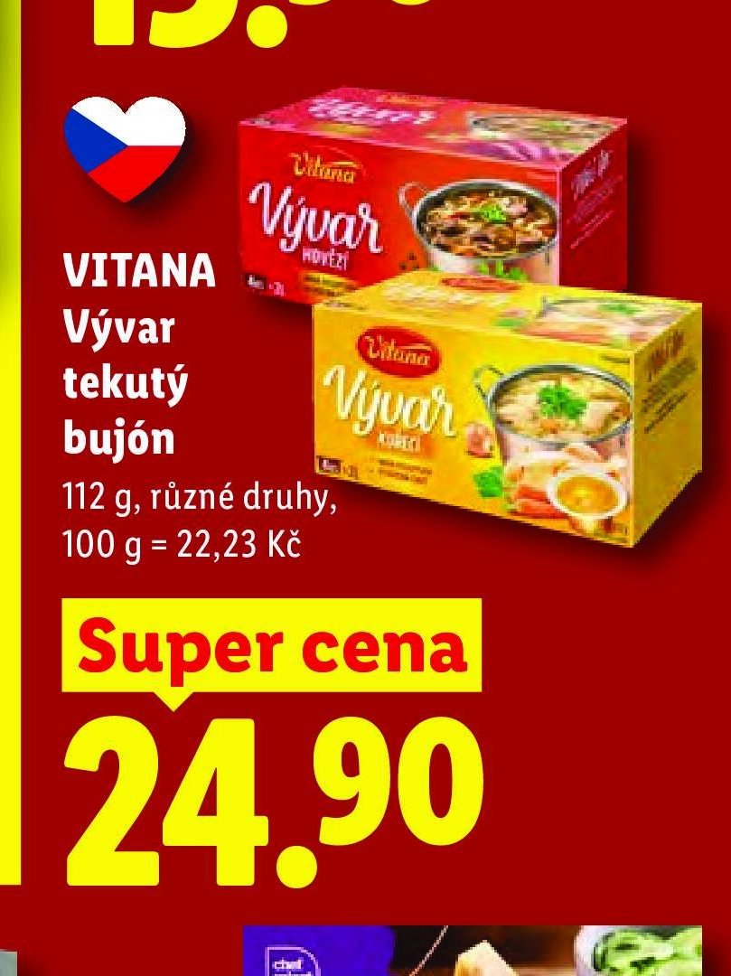 VITANA Vývar tekutý bujón