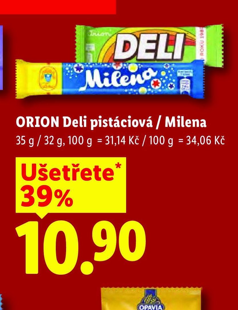 ORION Deli pistáciová / Milena