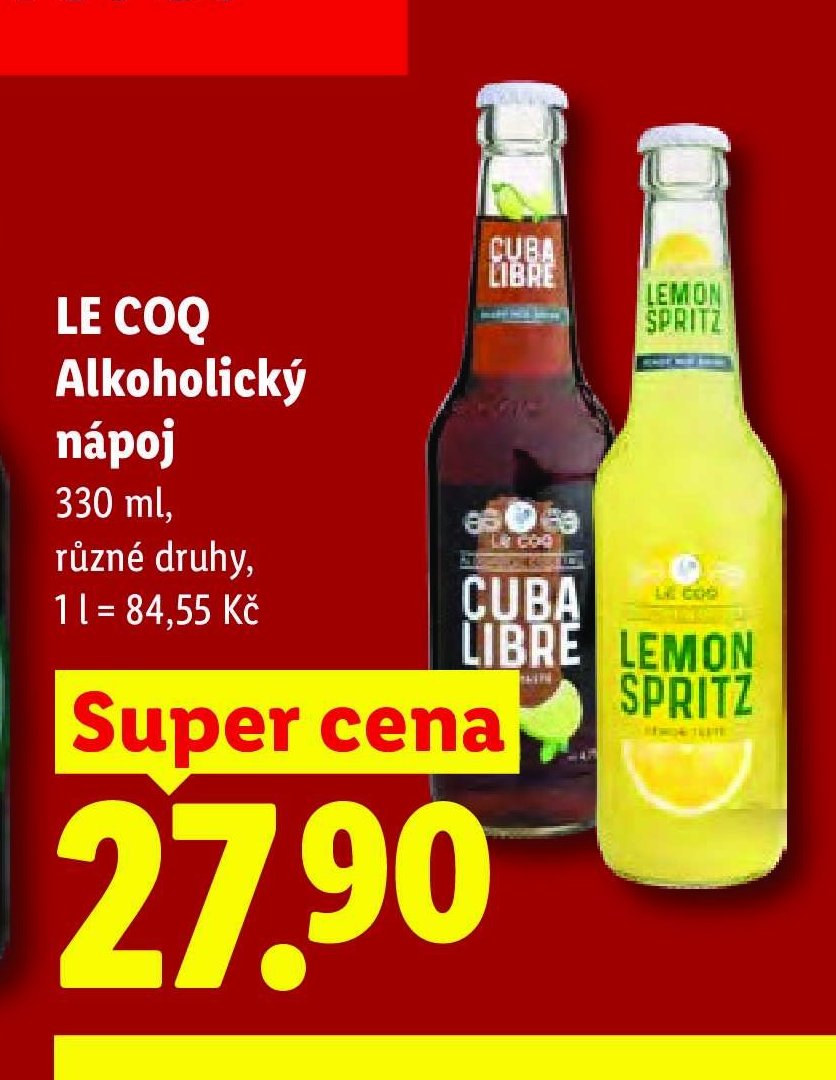 LE COQ Alkoholický nápoj