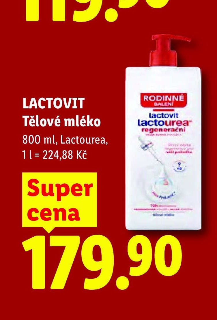 LACTOVIT Tělové mléko