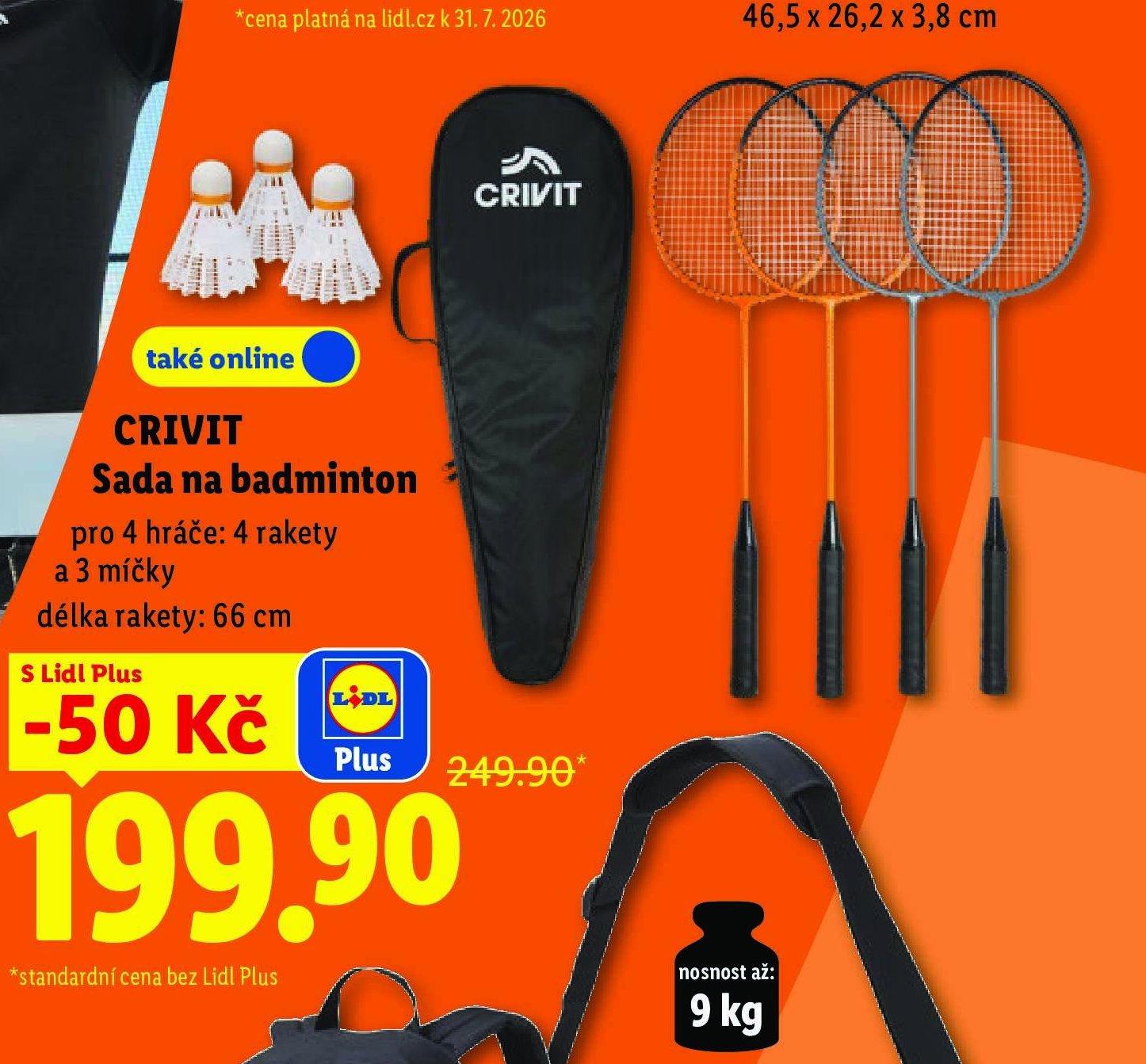 CRIVIT Sada na badminton