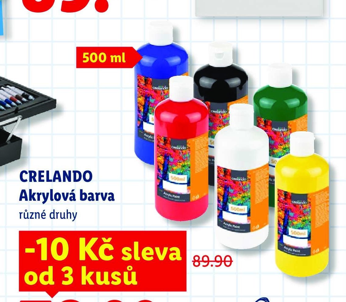 CRELANDO Akrylová barva