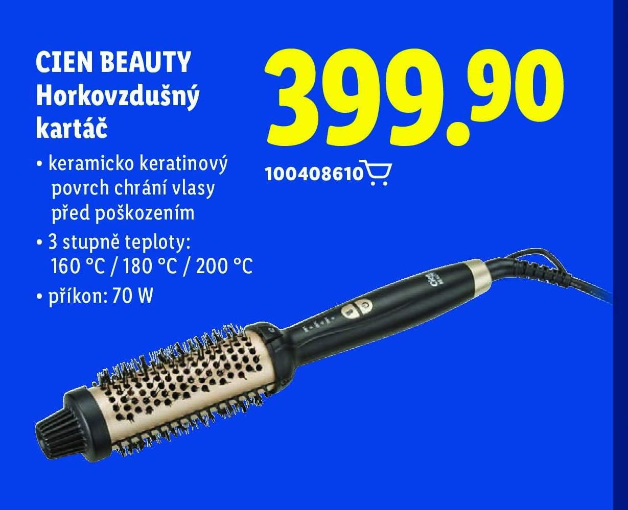 CIEN BEAUTY Horkovzdušný kartáč