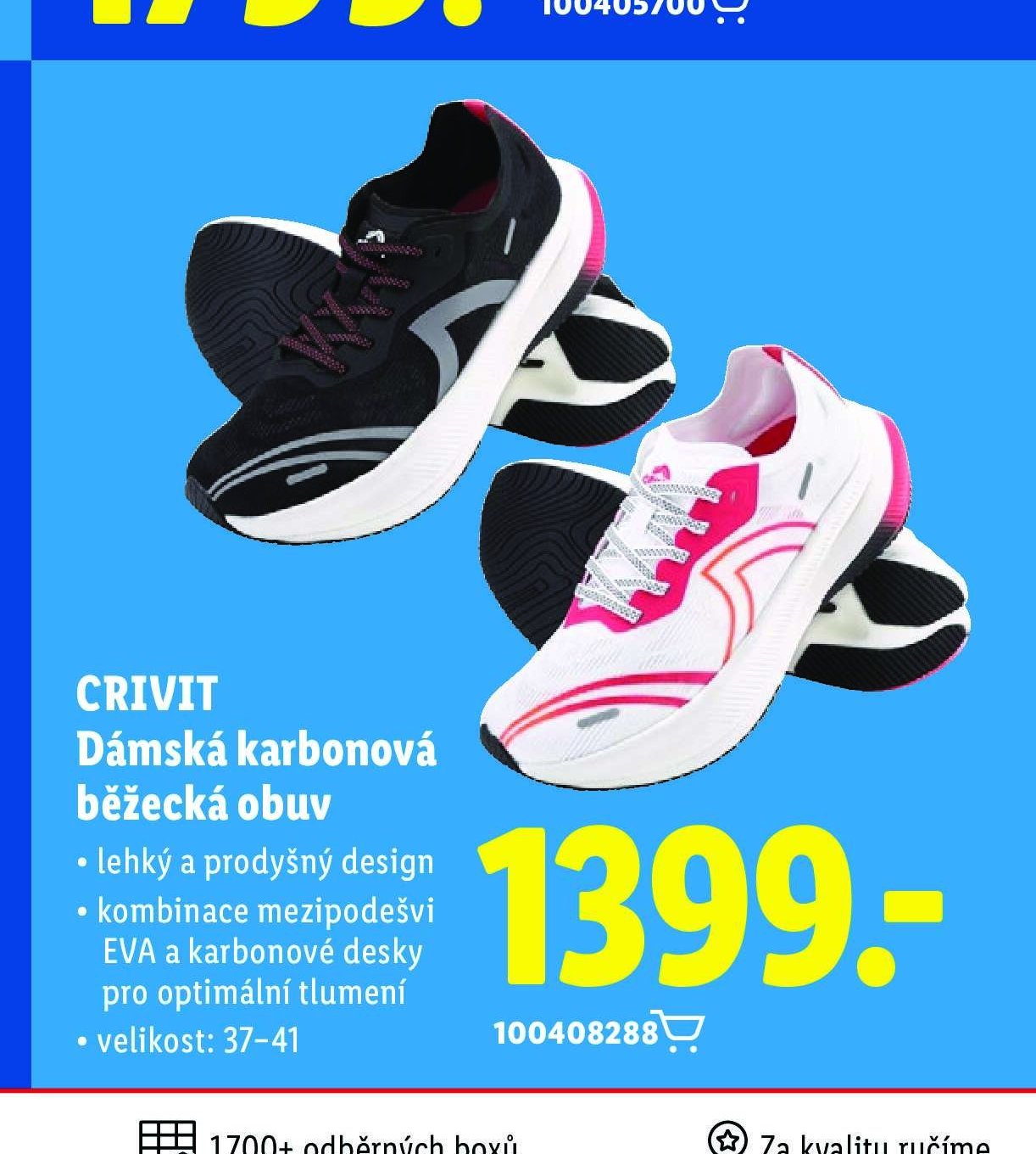 CRIVIT Dámská karbonová běžecká obuv