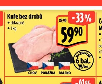 Kuře bez drobů