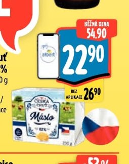 Česká chuť Máslo 82%