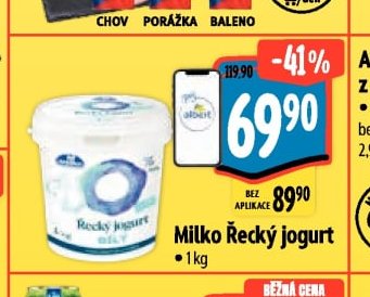 Milko Řecký jogurt