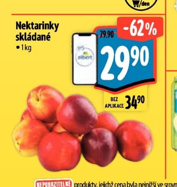 Nektarinky skládané