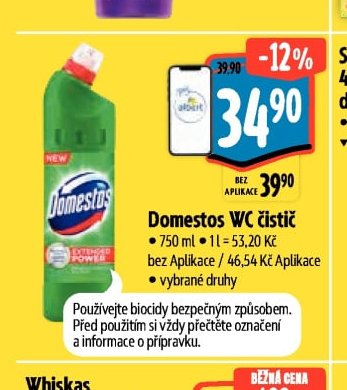 Domestos WC čistič