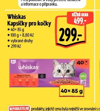 Whiskas Kapsičky pro kočky