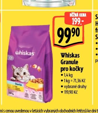 Whiskas Granule pro kočky