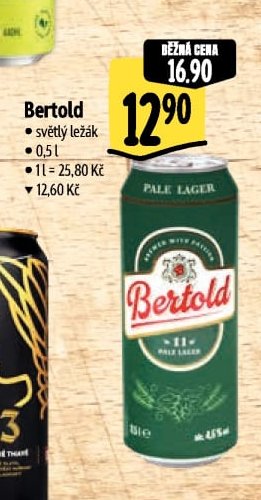 Bertold (světlý ležák)
