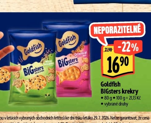 Goldfish BIGsters krekry
