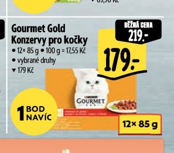 Gourmet Gold Konzervy pro kočky