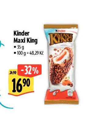 Kinder Maxi King