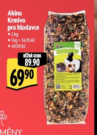 Akinu Krmivo pro hlodavce