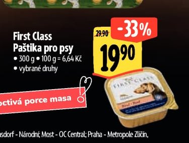 First Class Paštika pro psy