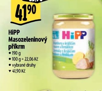 HiPP Bio Masozeleninový příkrm