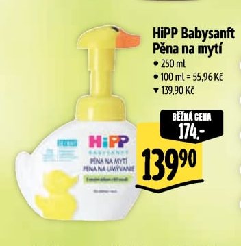 HiPP Babysanft Pěna na mytí