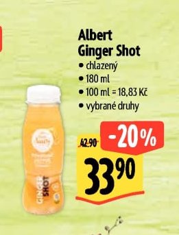 Albert Ginger Shot