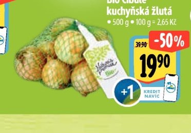 Nature's Promise Bio Cibule kuchyňská žlutá