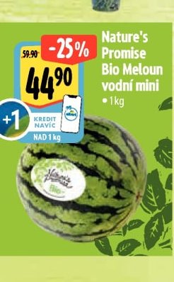 Nature's Promise Bio Meloun vodní mini